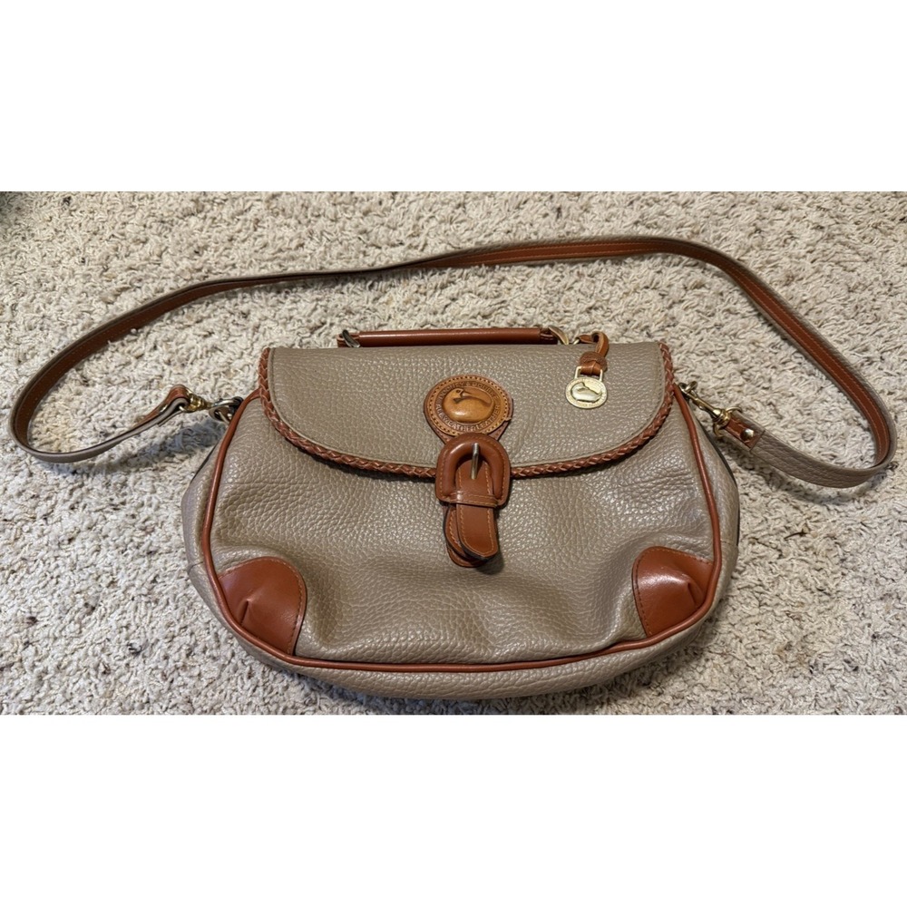 Dooney & Bourke All-Weather Leather Essex satchel Removable Crossbody Strap